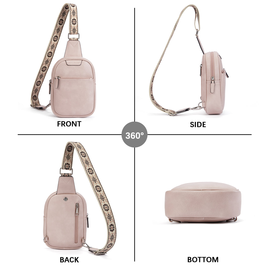 Aurora Anti-Theft Bohemian Shoulder Strap Crossbody Bag