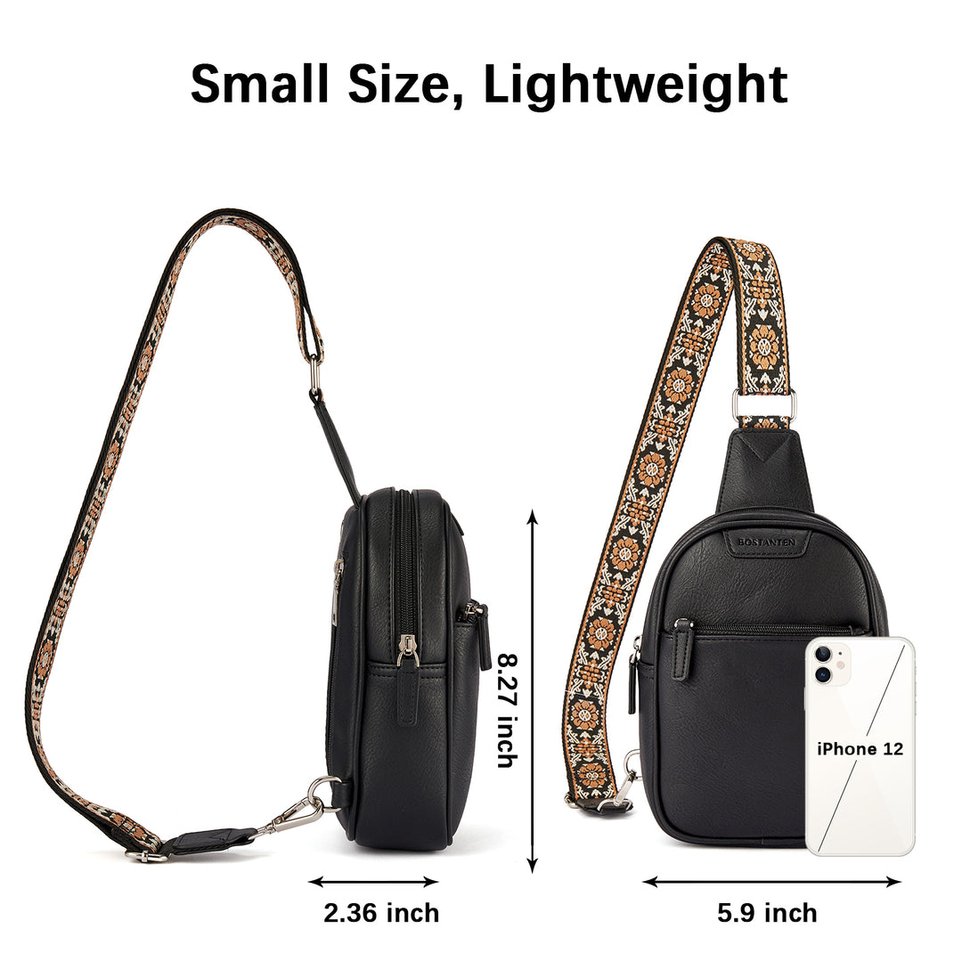 Aurora Anti-Theft Bohemian Shoulder Strap Crossbody Bag