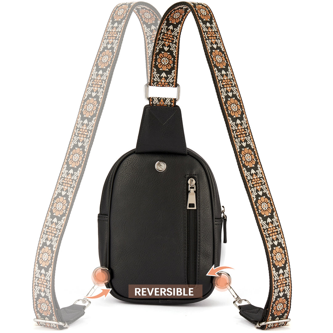 Aurora Anti-Theft Bohemian Shoulder Strap Crossbody Bag