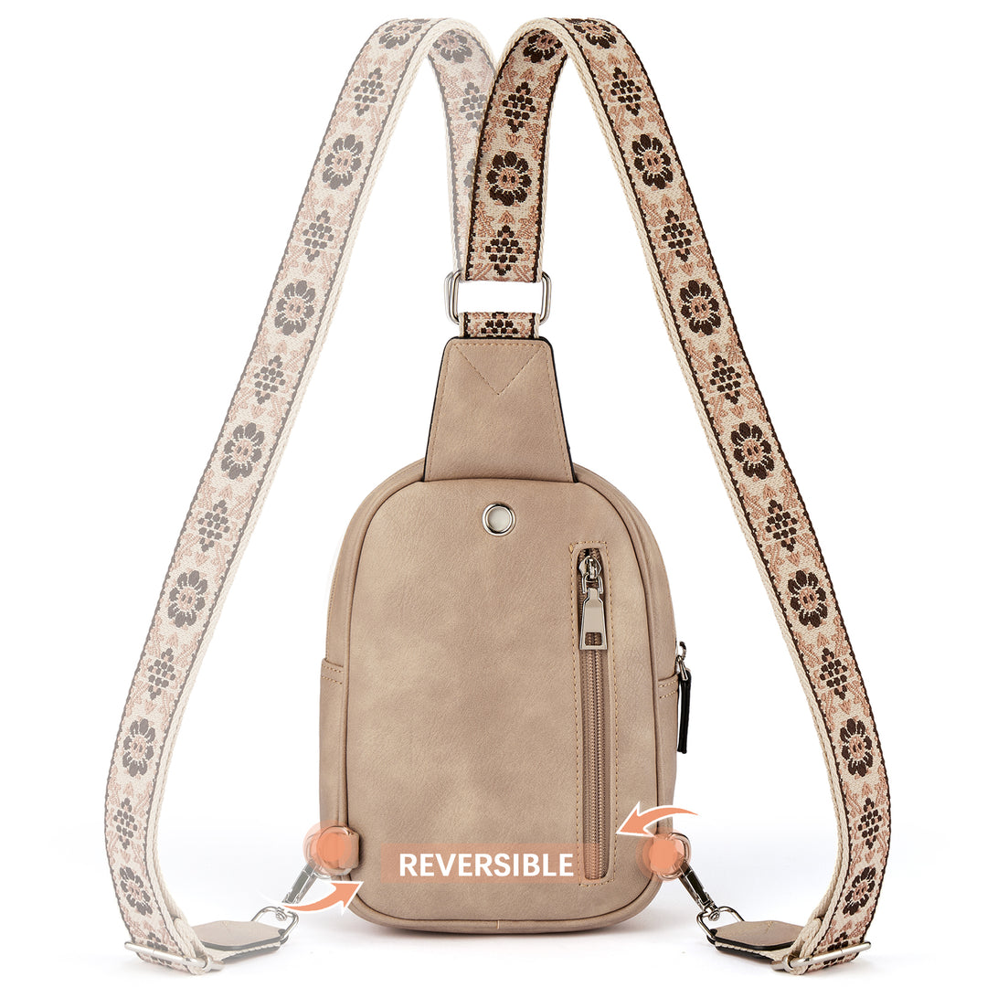 Aurora Anti-Theft Bohemian Shoulder Strap Crossbody Bag