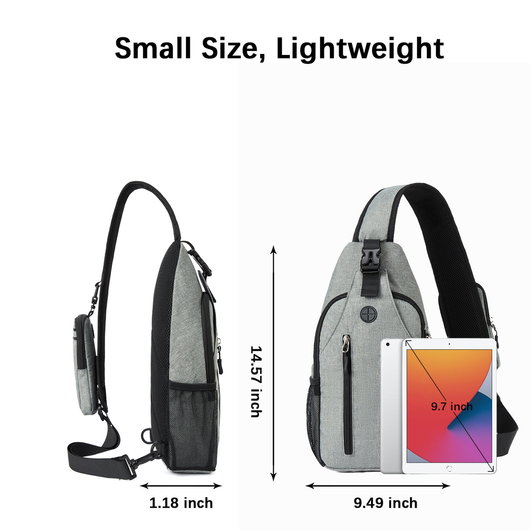 Nova Sling Bag with Cell Phone Security Organizer