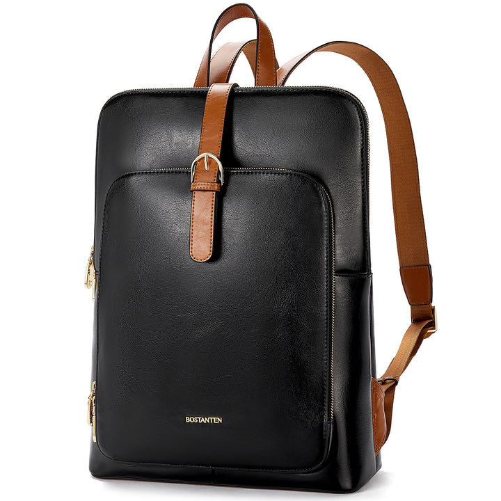 Vrba Leather Backpacks with Laptop Compartments for Women