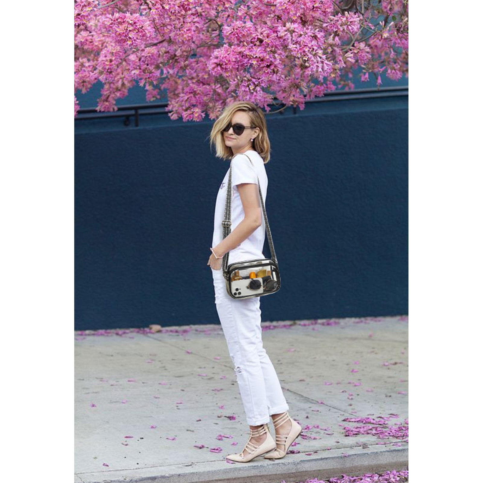 Nola Clear Stadium-Approved Crossbody Bags for Women