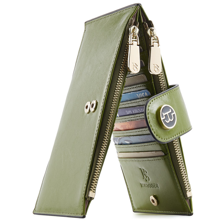 Lomy Leather Slim Wallet — Bifold Purse