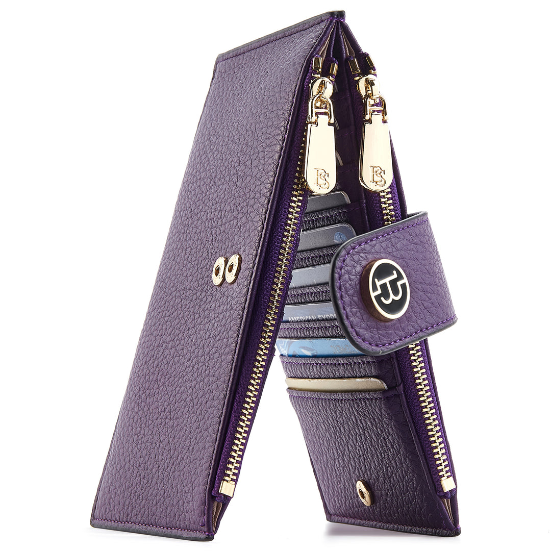 Lomy Leather Slim Wallet — Bifold Purse