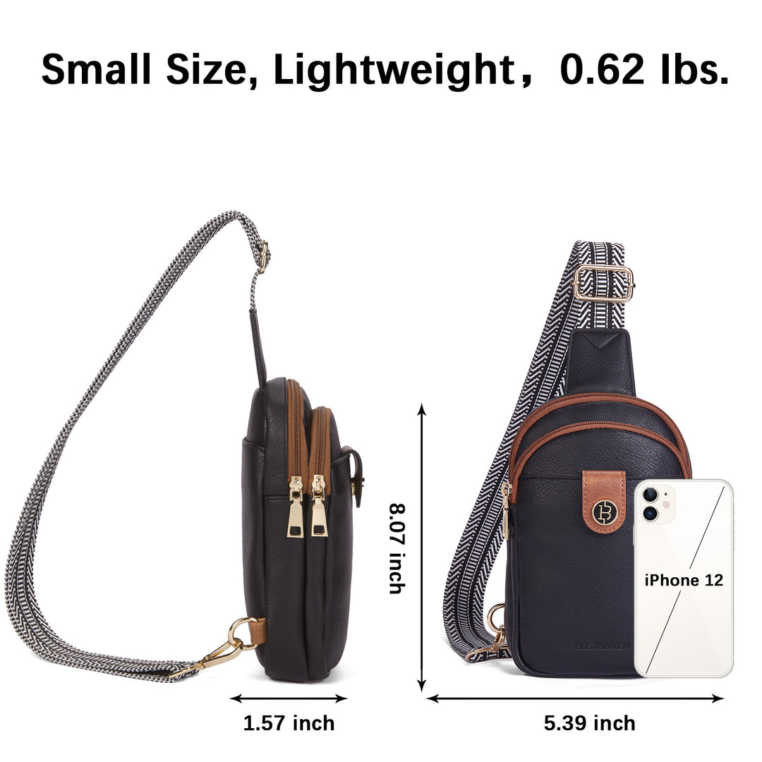 Arrio Reversible Strap Women's Leather Leather Sling Bag