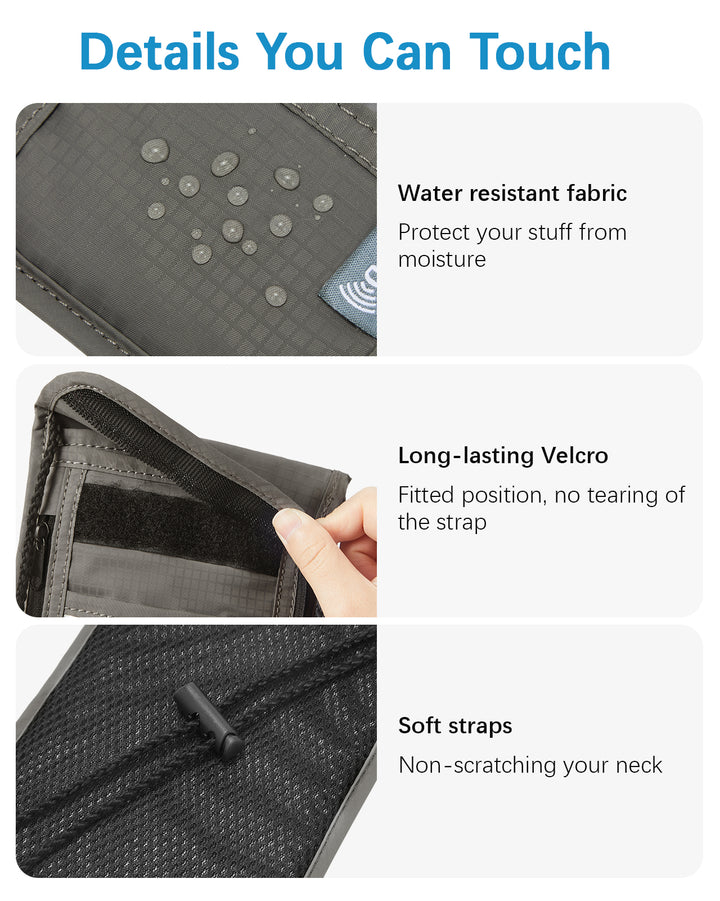 Nola Travel Wallet With RFID Passport Holder