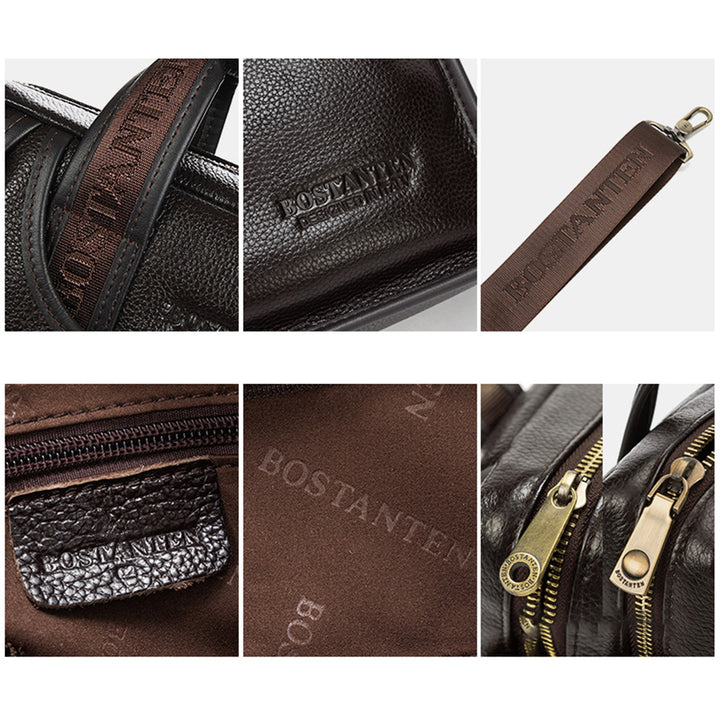 Royal Retro Designer Vertical Leather Crossbody Bag