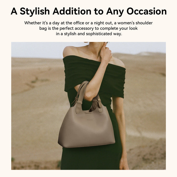 CLAIRE Soft Leather Slouchy Hobo with Adjustable Shoulder Strap