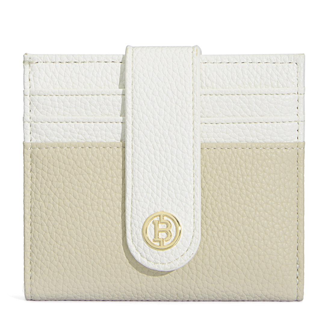 Lomy Slim Bifold Wallet – RFID Card Holder with Double Snap Closure