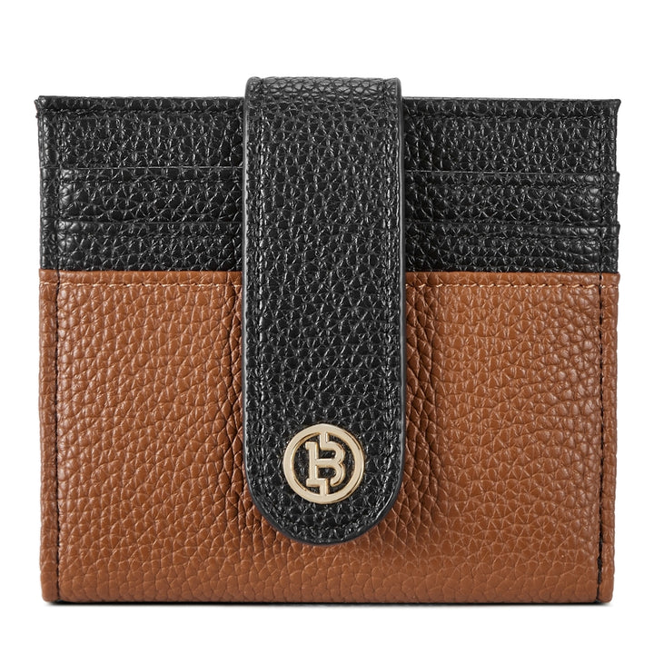 Lomy Slim Bifold Wallet – RFID Card Holder with Double Snap Closure