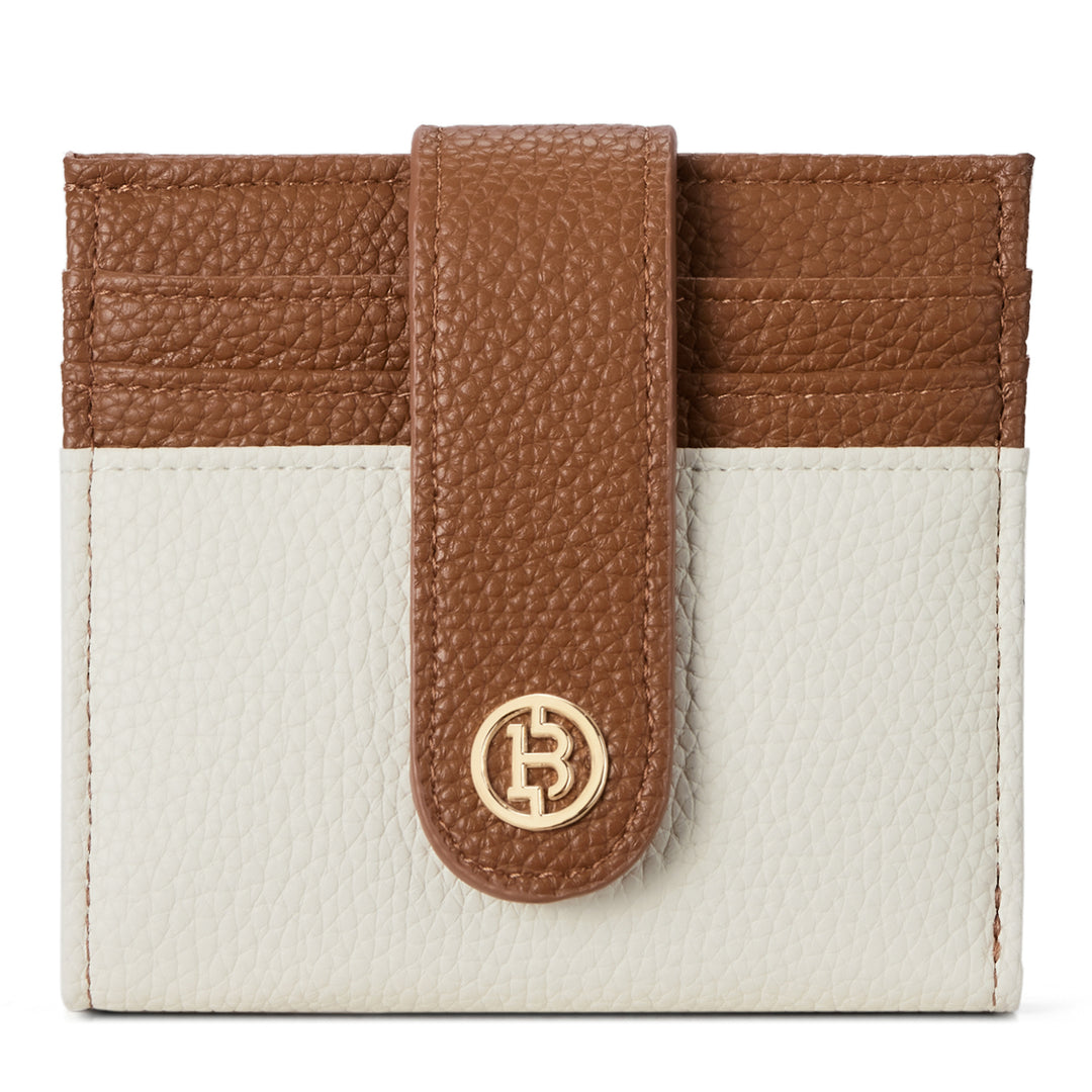 Lomy Slim Bifold Wallet – RFID Card Holder with Double Snap Closure