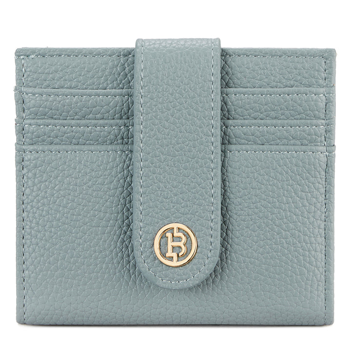Lomy Slim Bifold Wallet – RFID Card Holder with Double Snap Closure