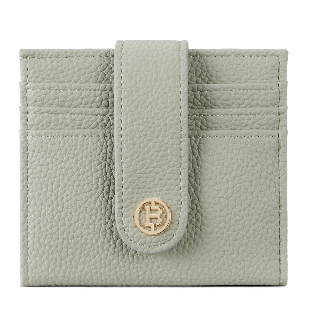 Lomy Slim Bifold Wallet – RFID Card Holder with Double Snap Closure