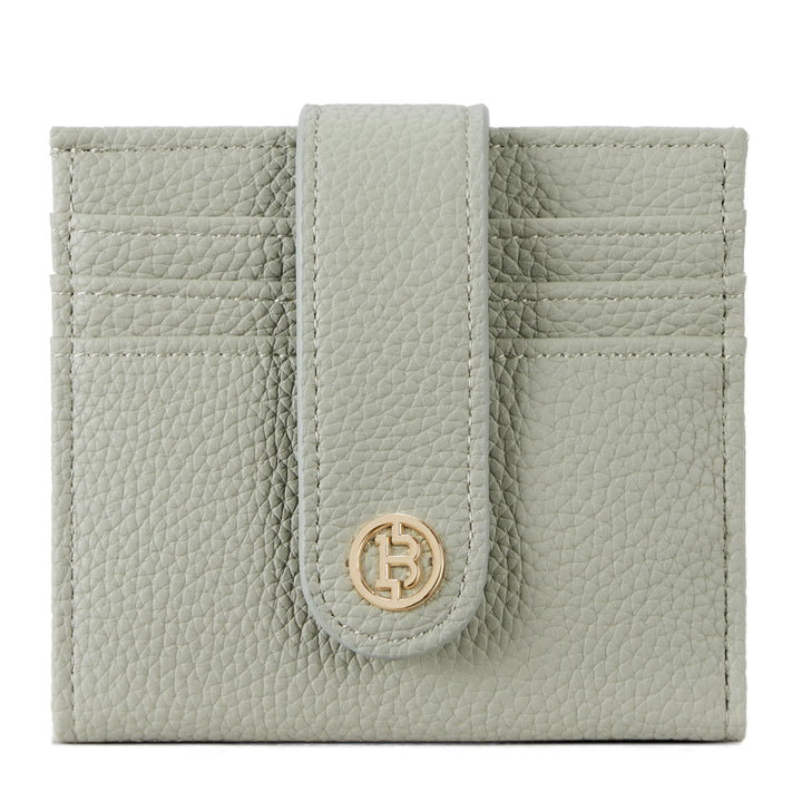 Lomy Slim Bifold Wallet – RFID Card Holder with Double Snap Closure