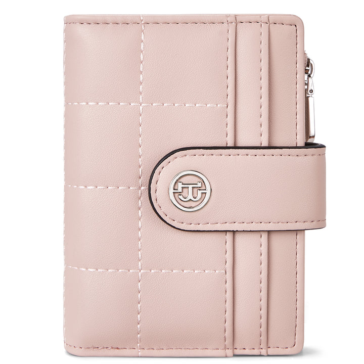 Luna Quilted Colorblock Leather Wallet - Secure RFID