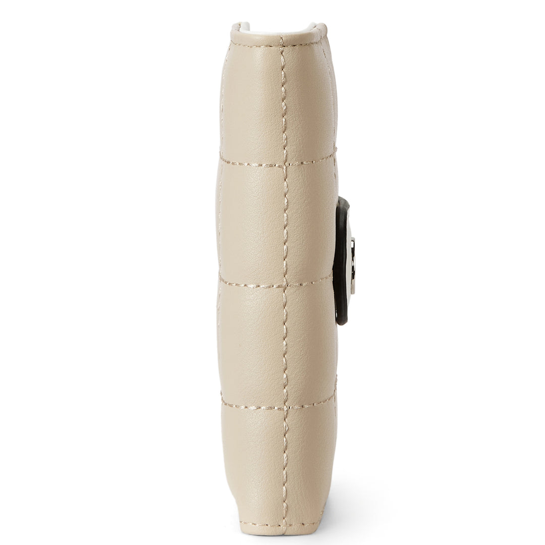 Luna Quilted Colorblock Leather Wallet - Secure RFID