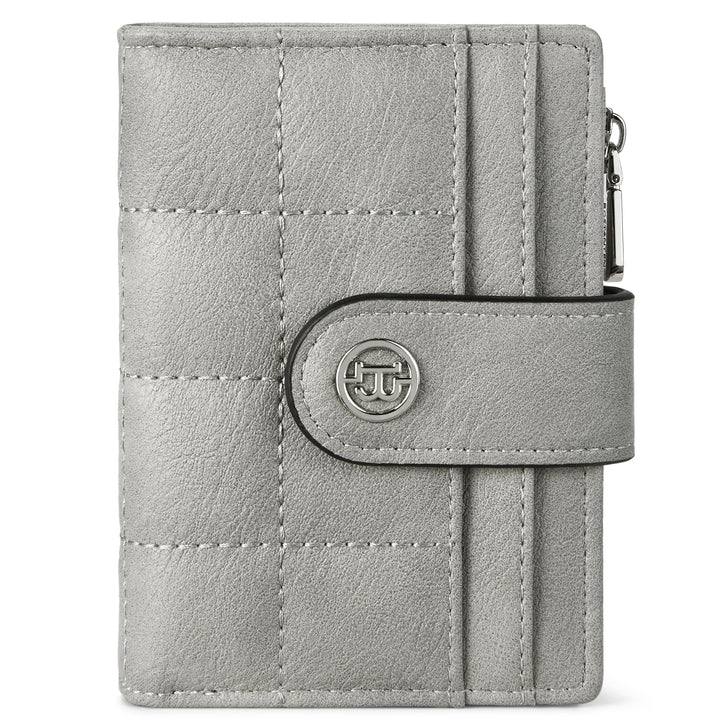 Luna Quilted Colorblock Leather Wallet - Secure RFID