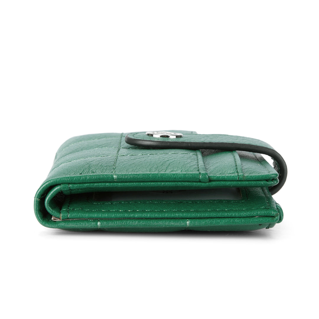 Luna Quilted Colorblock Leather Wallet - Secure RFID