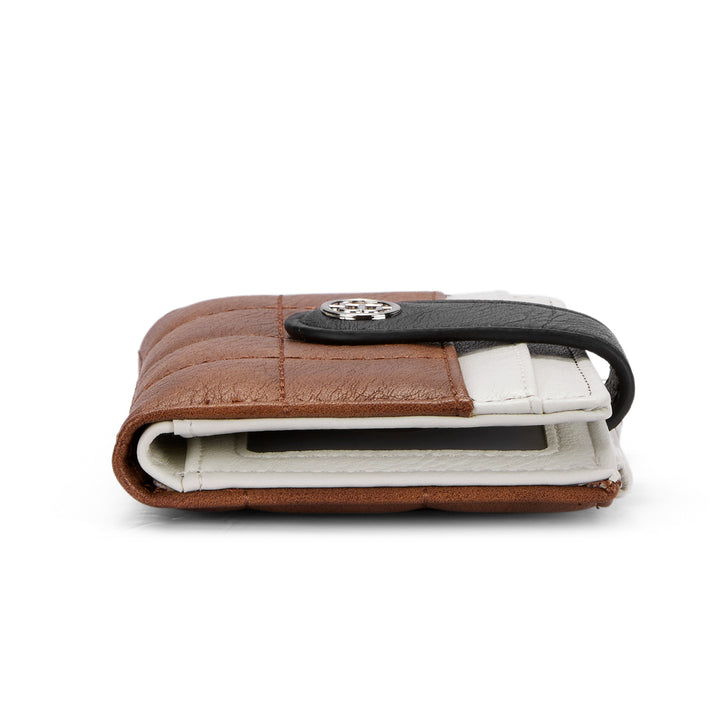 Luna Quilted Colorblock Leather Wallet - Secure RFID