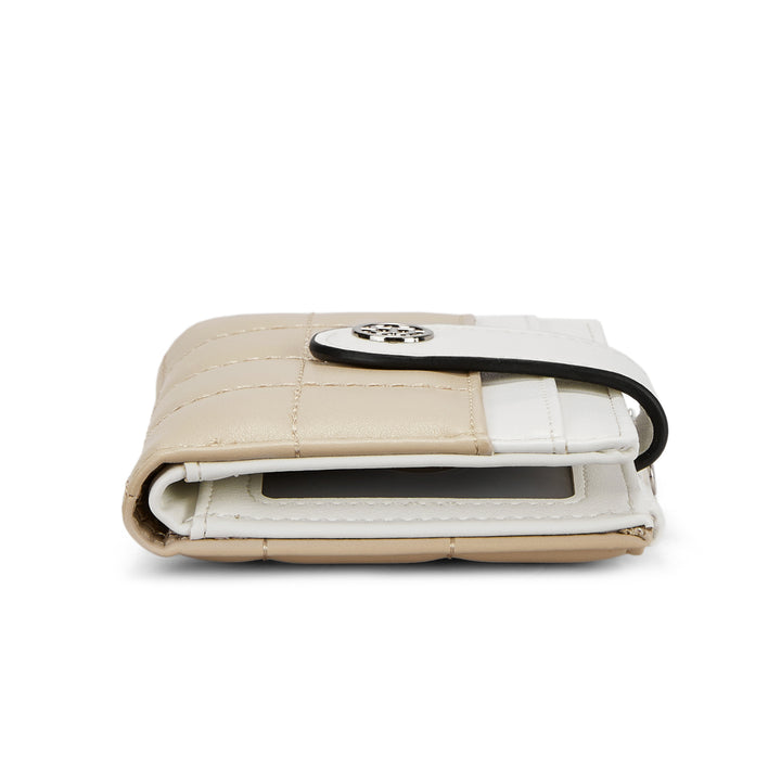 Luna Quilted Colorblock Leather Wallet - Secure RFID