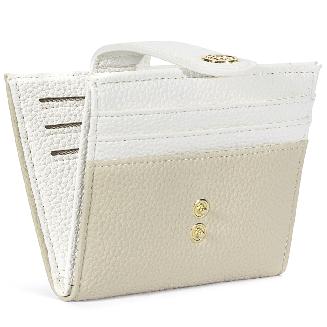 Lomy Slim Bifold Wallet – RFID Card Holder with Double Snap Closure