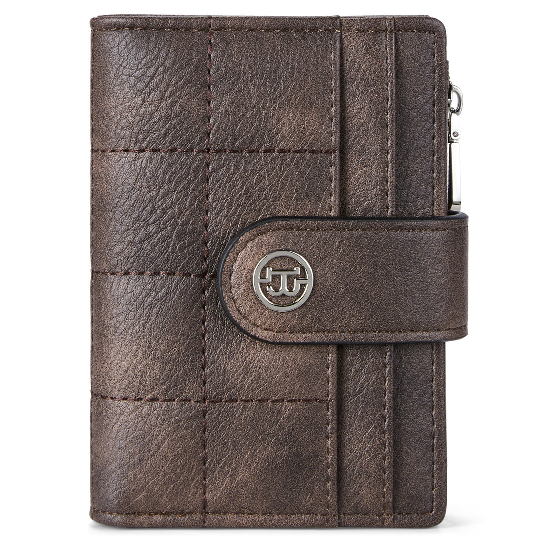 Luna Quilted Colorblock Leather Wallet - Secure RFID
