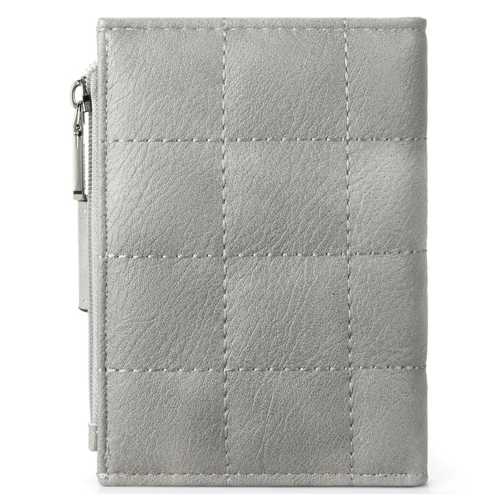 Luna Quilted Colorblock Leather Wallet - Secure RFID