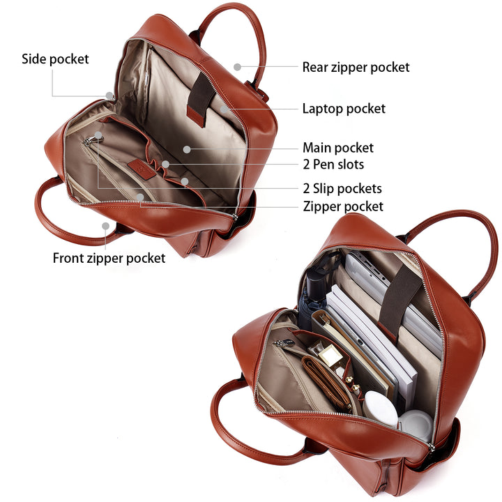 Caramel Womens Casual Backpack