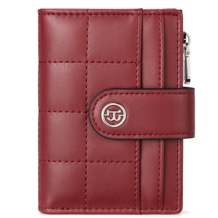 Luna Quilted Colorblock Leather Wallet - Secure RFID