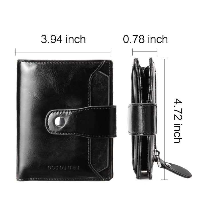 Lnna Hand Tooled Leather Wallet - Genuine Leather