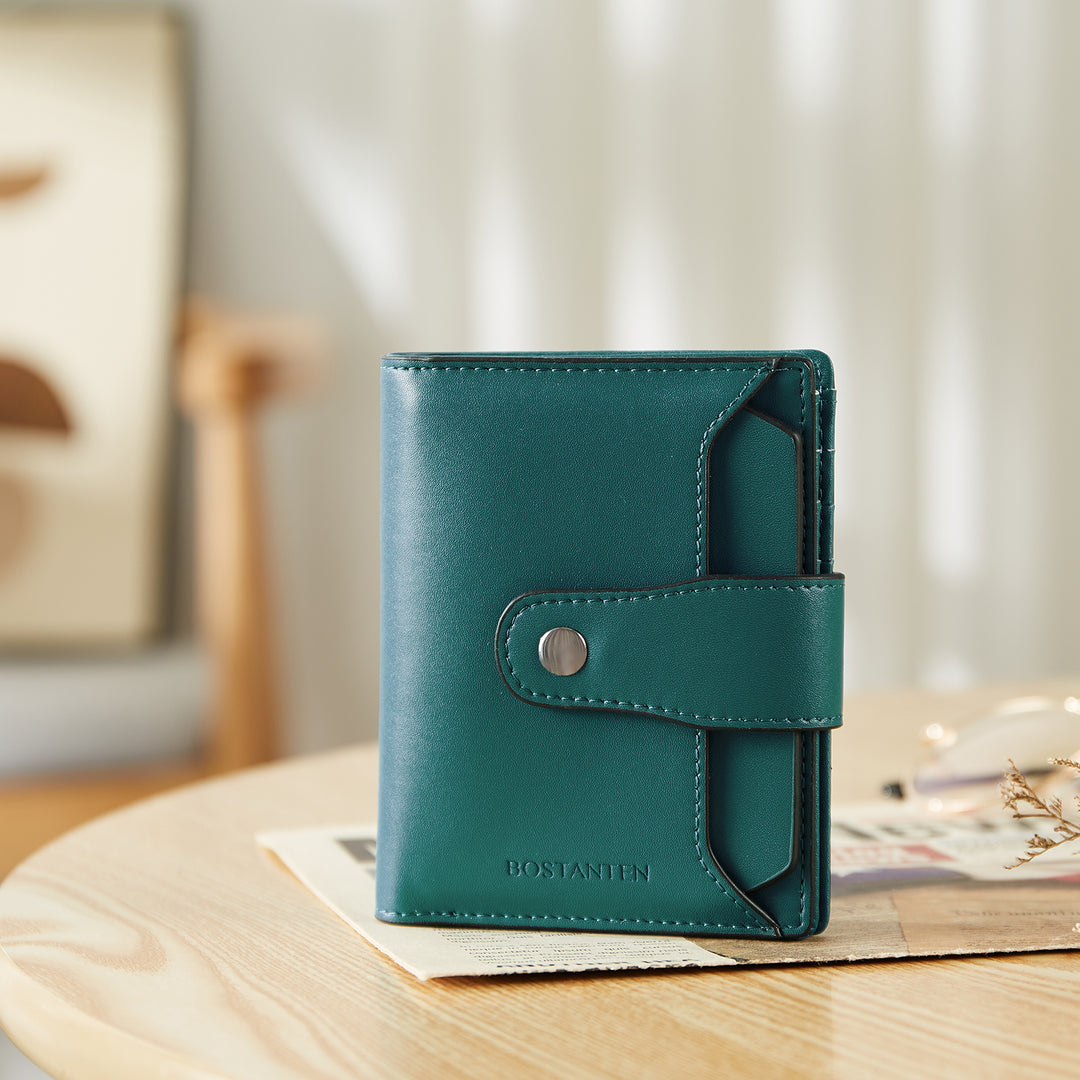 Lnna Hand Tooled Leather Wallet - Genuine Leather