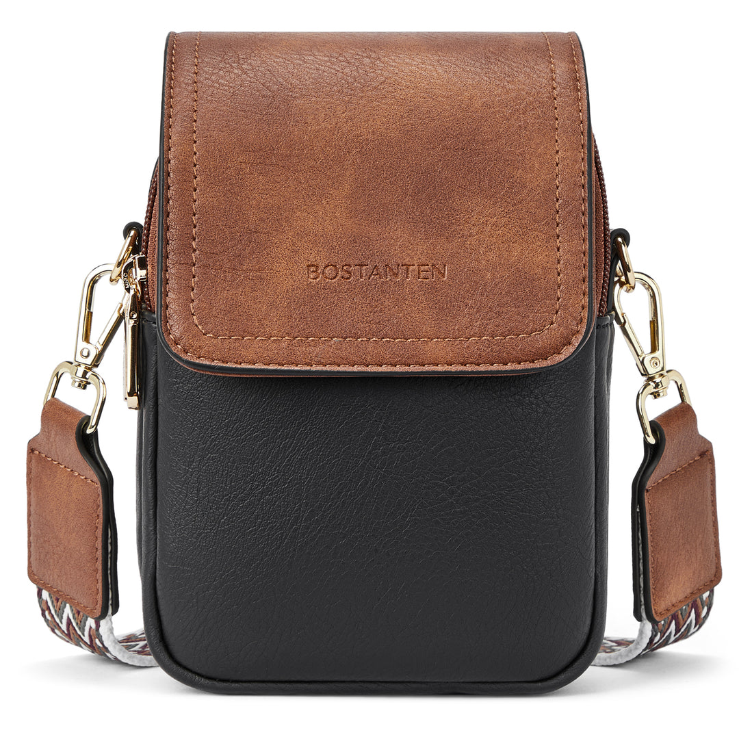 Phone Crossbody Bag – Chevron Pattern Strap