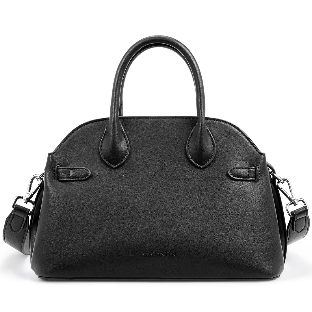 Claire Designer Suede Top Handle Satchel