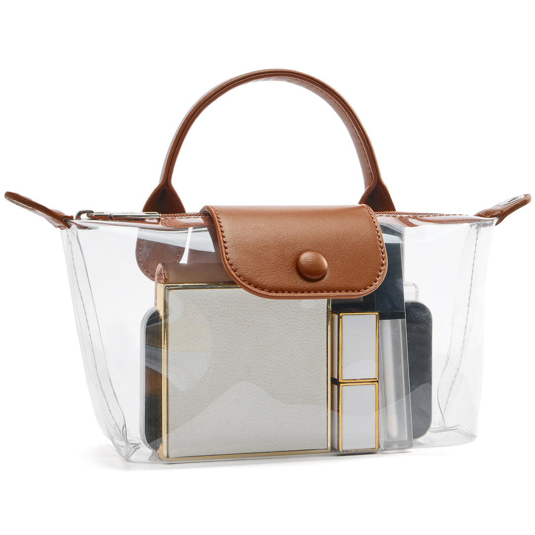 Clear Stadium Approved Crossbody Handbags For Concerts Sports Events