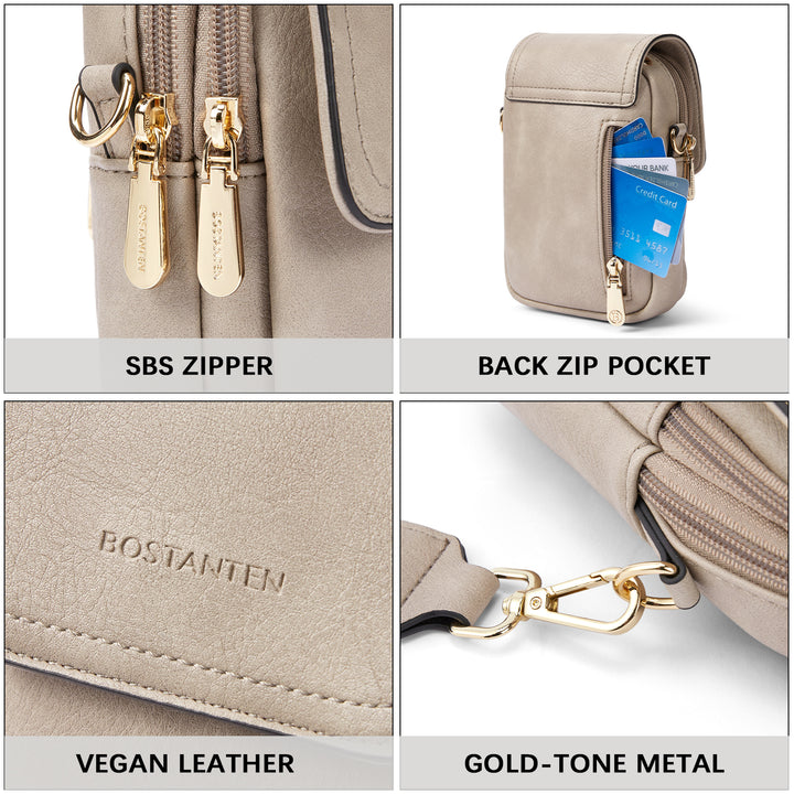 Phone Crossbody Bag – Chevron Pattern Strap