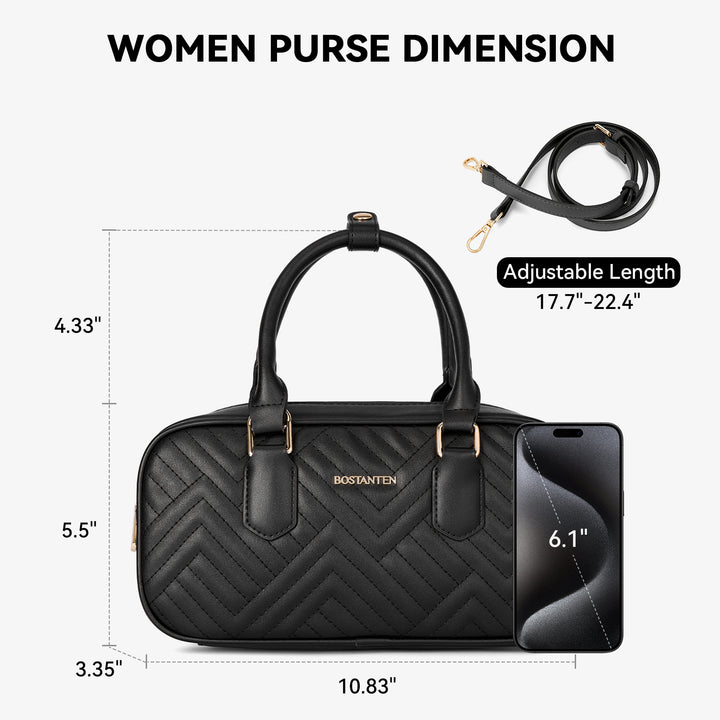 Harper Jones Quilted Handbag – Versatile Elegance for Every Occasion