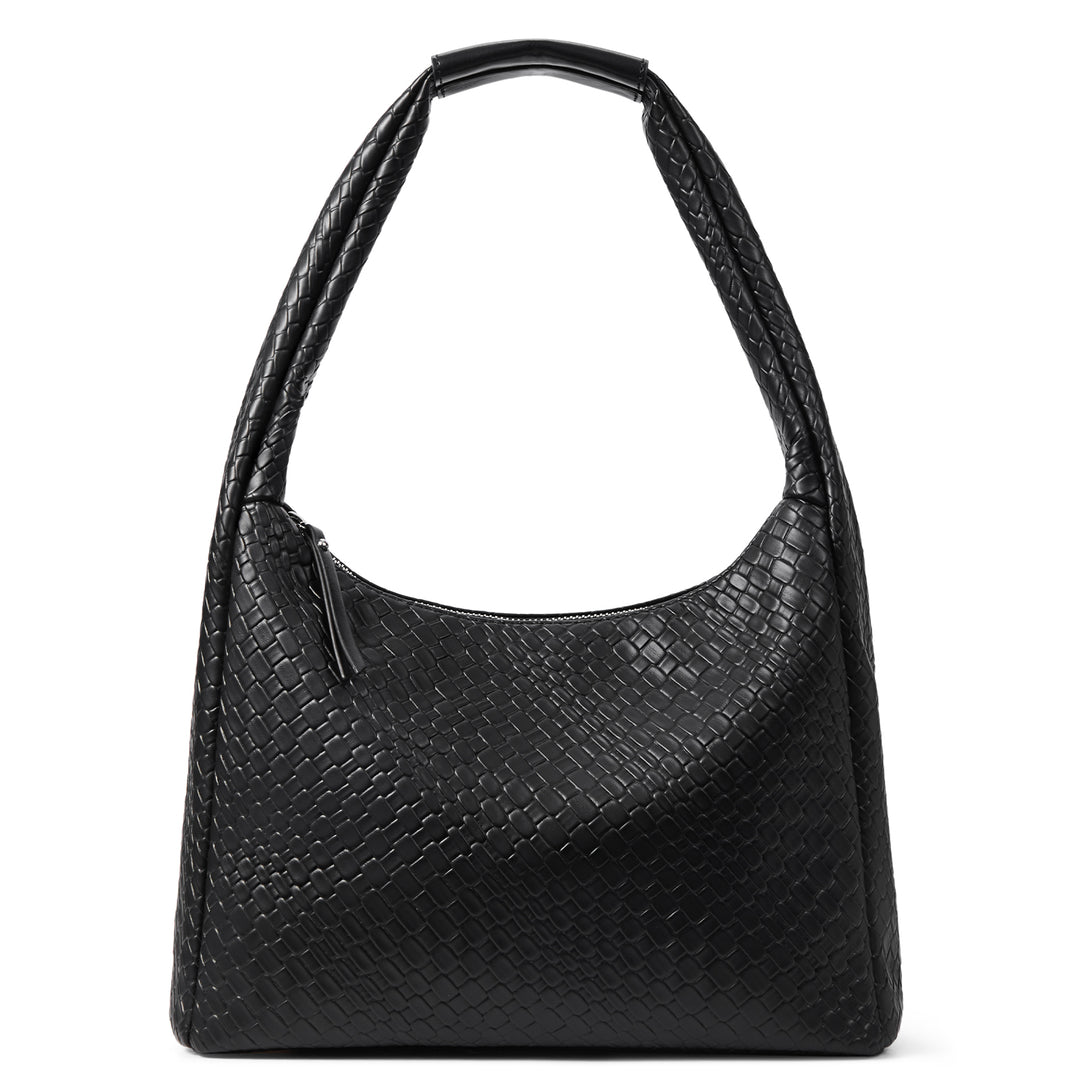 KWELI Croc Structured Curved Hobo Handbags