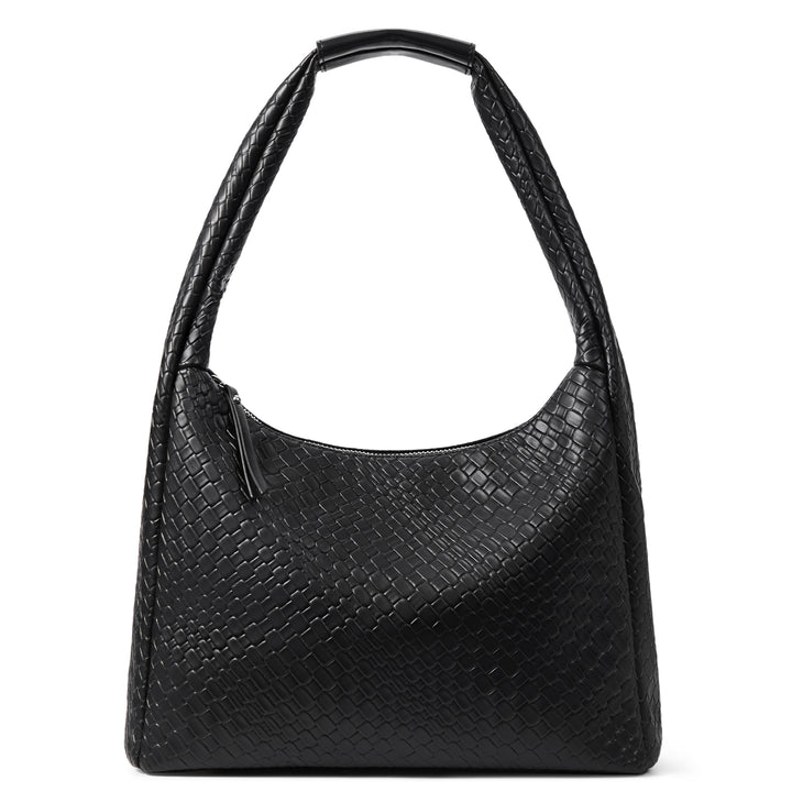 KWELI Croc Structured Curved Hobo Handbags