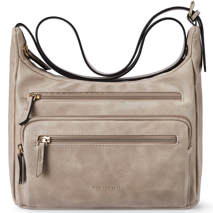 Evelyn Multi Pocket Shoulder Hobo Bag