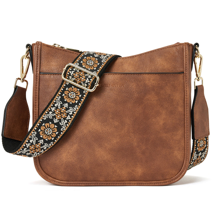 Nola Colorful straps Medium Hobo Crossbody Bag