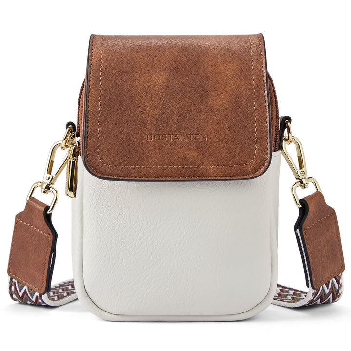 Phone Crossbody Bag – Chevron Pattern Strap
