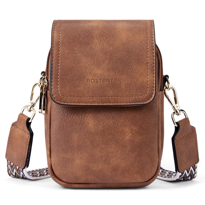 Phone Crossbody Bag – Chevron Pattern Strap