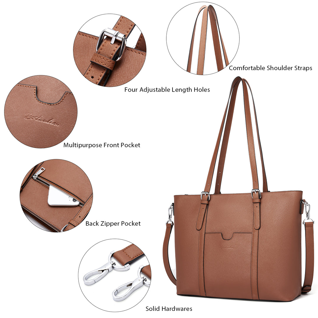 Carol Women Work Tote Bag - 15.6'' Laptop