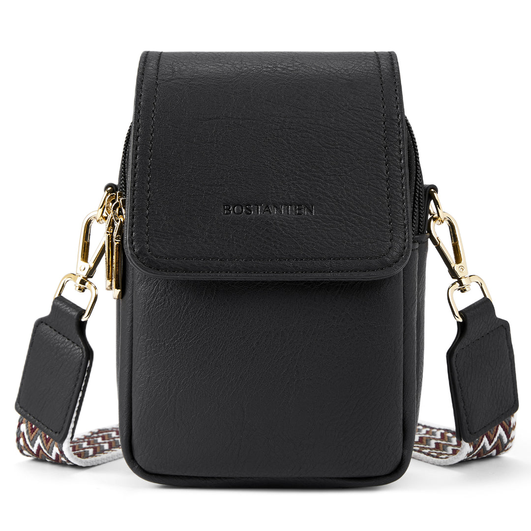 Phone Crossbody Bag – Chevron Pattern Strap