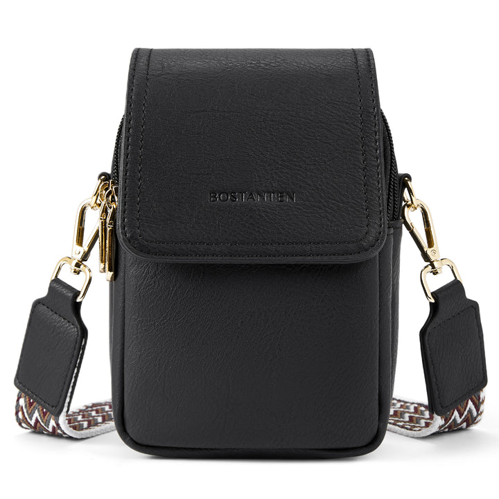 Phone Crossbody Bag – Chevron Pattern Strap