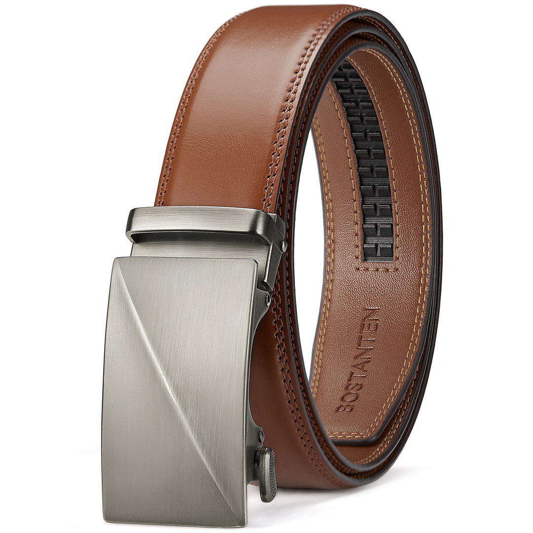 Bostanten Leather Ratchet  Men's Belt — All Sets