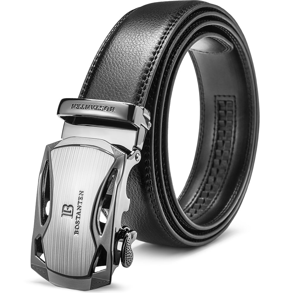 Bostanten Leather Ratchet  Men's Belt — All Sets