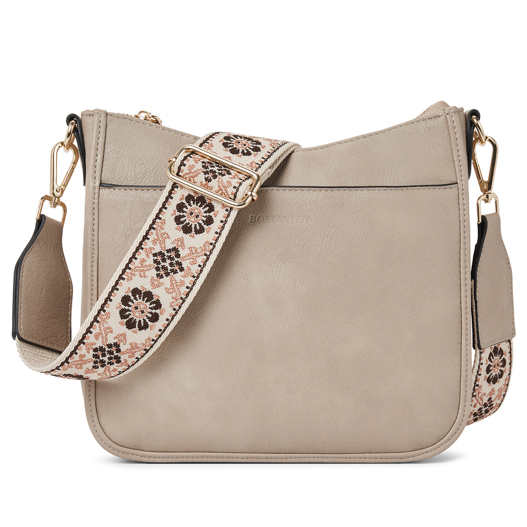 Nola Colorful straps Medium Hobo Crossbody Bag