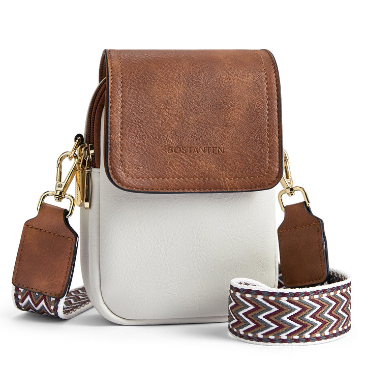 Phone Crossbody Bag – Chevron Pattern Strap